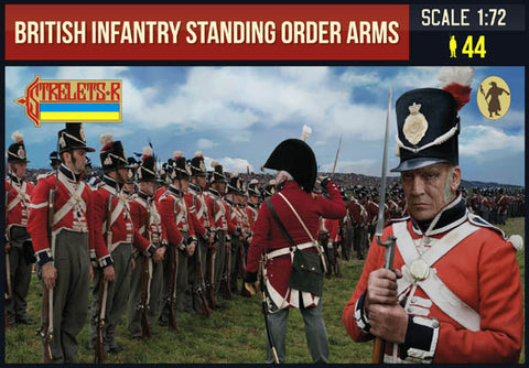 British Infantry Standing Order Arm Napoleonic - 1:72 - Strelets - 201 - @