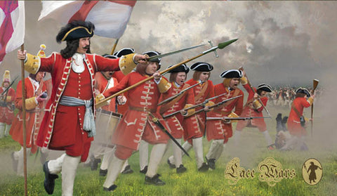 British Infantry in Attack 1701/14 Spanish Succession War - 1:72 - Strelets 231 - @