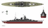 Scharnhorst - 1:1250 - Atlas Editions Warships - 7134-104 - @