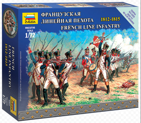 French line infantry 1812-1815 - 1:72 - Zvezda - 6802