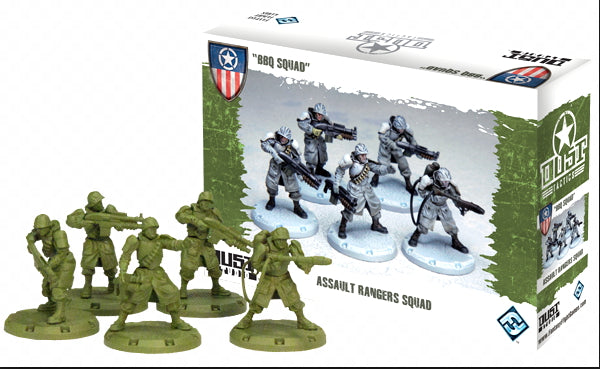 Assault Rangers squad - 28mm - Dust Studio - BBQ Squad