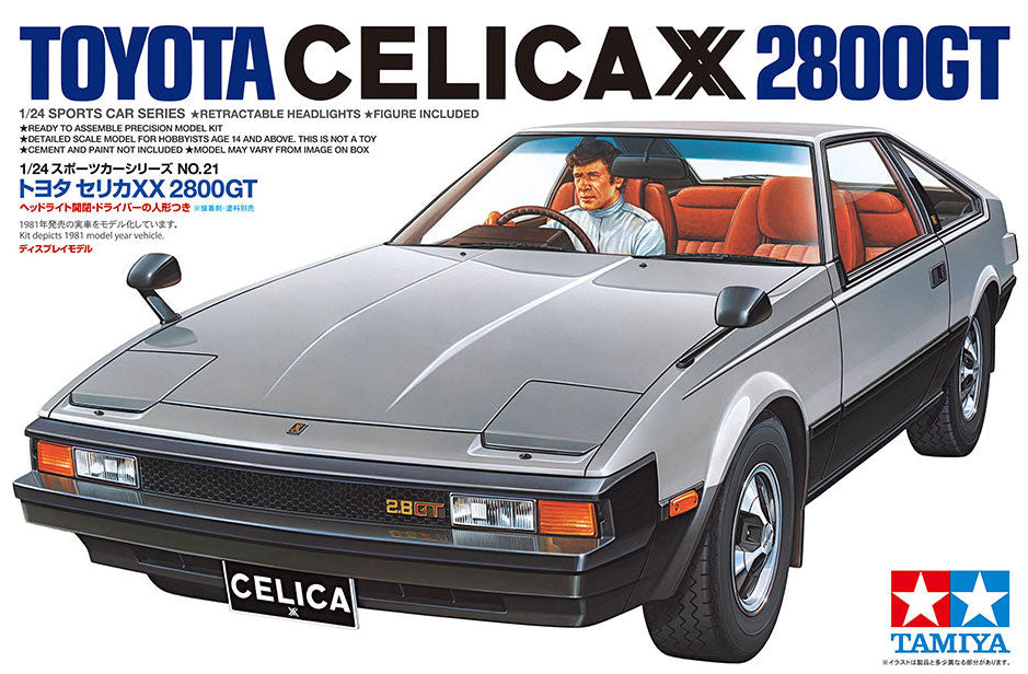 Tamiya - 24021 - Toyota Celica XX 2800GT Classic Style - 1:24