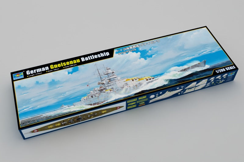 Trumpeter - 03714 - German Gneisenau Battleship - 1:200