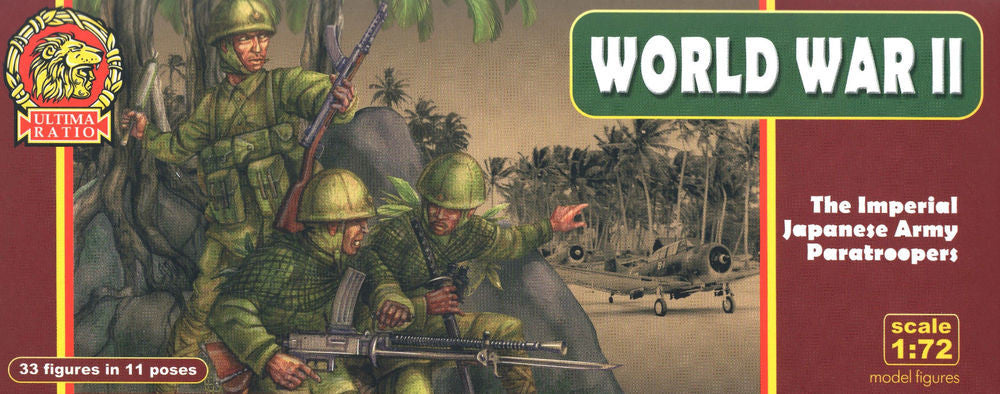 The imperial Japanese army paratroopers (World War II) - Ultima Ratio - 7205 - 1:72