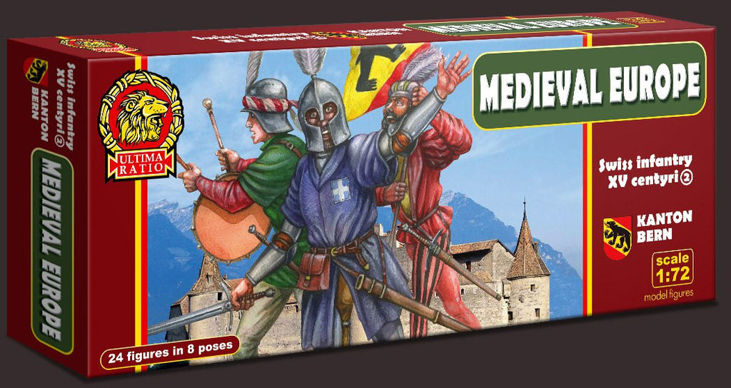 Swiss infantry XV centyri Kanton Bern (set 2) - 1:72 - Ultima Ratio - 7208 - @