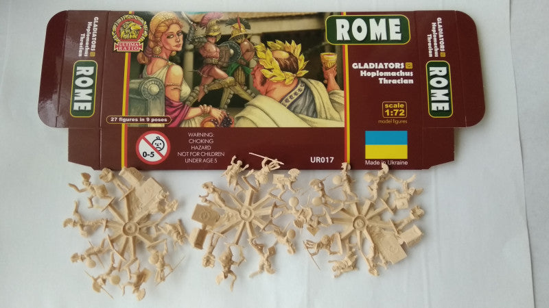 ROME Gladiators Hoplomachus Thracian - Ultima Ratio - 7217 - 1:72