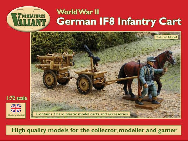 Valiant Miniatures - 0005 - German (WWII) IF8 Infantry Cart - 1:72