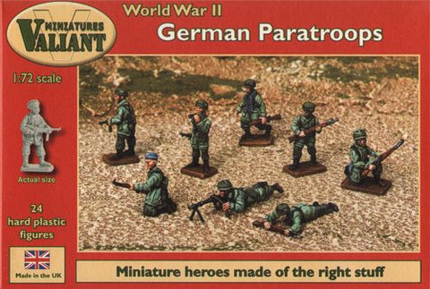 Valiant Miniatures - 0006 - German Paratroops (WWII) x 24 figures - 1:72