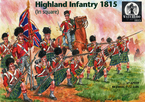 Highland infantry 1815 - 1:72 - Waterloo 1815 - AP039