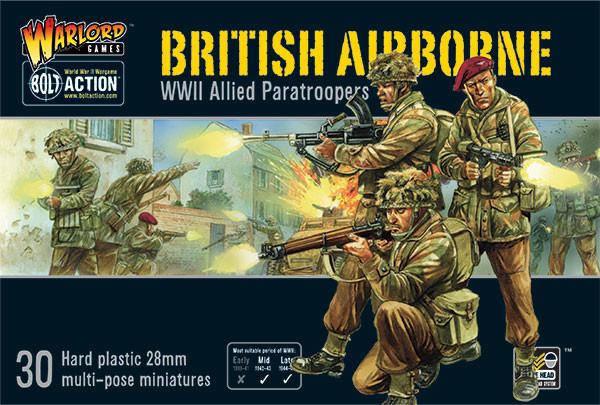 British Airborne WWII Allied Paratroopers - 28mm - Bolt Action - 402011009 - @