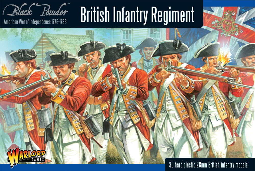 British infantry regiment - 28mm - Black Powder - WGR-AWI-01