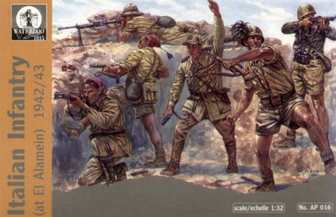 Italian (WWII) Infantry El Alamein - Waterloo 1815 - AP016 -  1:32 - @