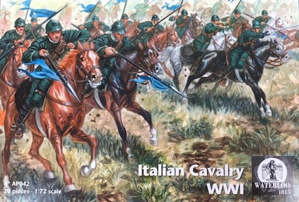 Italian WWI Cavalry - 1:72 - Waterloo 1815 - AP042