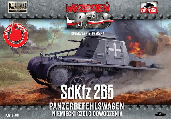 First to Fight - 004 - German Sd.Kfz.265 Panzerbefehlswagen German command tank - 1:72