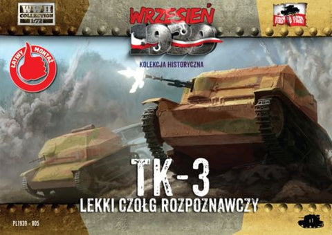 First to Fight - 005 - Polish TK-3 light reconnaissance tank (simplified kit) - 1:72