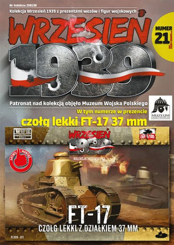First to Fight - 021 - Renault FT-17 with round turret and 37mm gun - 1:72