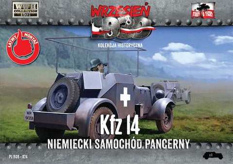First to Fight - 024 - Kfz.14 German armored radio car - 1:72