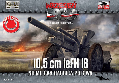 First to Fight - 037 - 10,5cm leFH 18 German Field Howitzer - 1:72