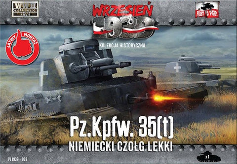First to Fight - 038 - Pz.Kpfw. 35(t) German Light Tank - 1:72
