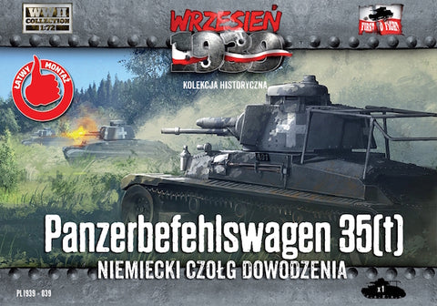 First to Fight - 039 - Panzerbefehlswagen 35(t) - German command tank - 1:72