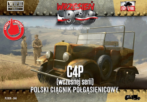First to Fight - 044 - C4P Polish Artillery Tractor, Early production - 1:72