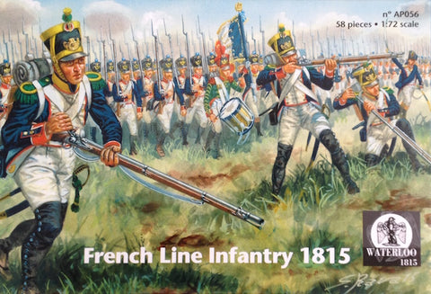 French line infantry 1815 - 1:72 - Waterloo 1815 - AP056 - @