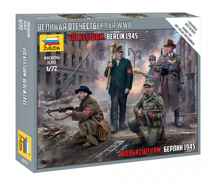 Zvezda - 6272 - Volkssturm. Berlin 1945 - 1:72