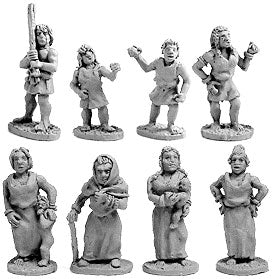 Xyston - Womenfolk, children & youths - 15mm - ANC20049