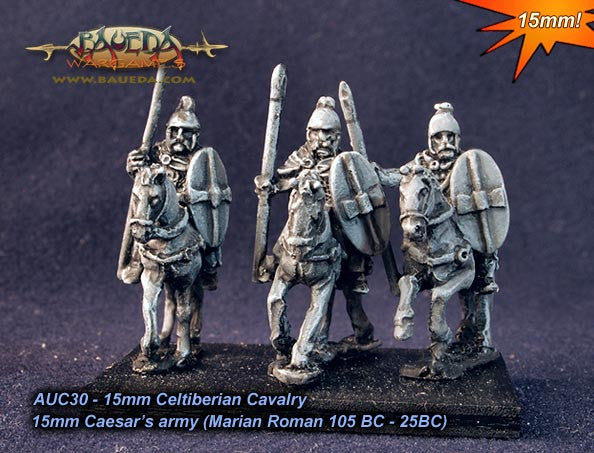 Baueda - Celtiberian cavalry (4 mtd.) - 15mm