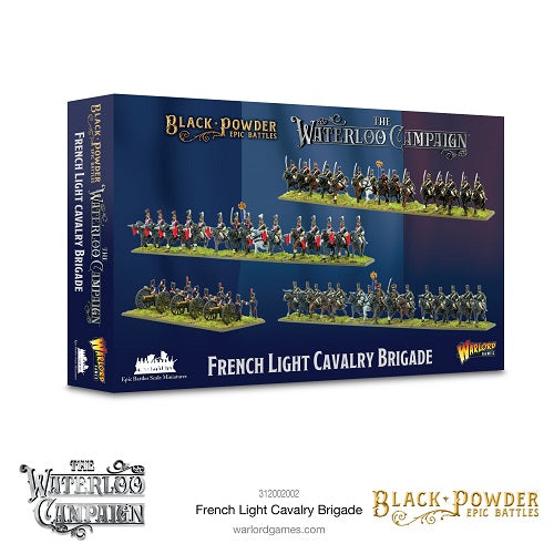 Black Powder - 312002002 - EPIC BATTLES W/LOO -FRENCH LT CAV BRIGADE - 15mm