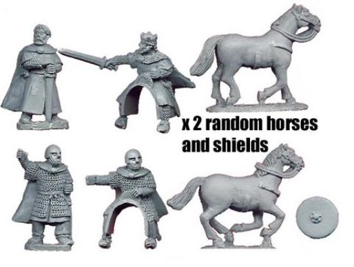 Dark Ages > El Cid DAE011 - Personalities Pedro Bermudez and King Alfonso