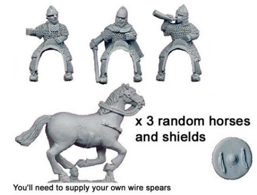 Dark Ages > El Cid DAE013 - Spanish Knights in Mail Command