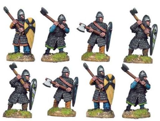 Dark Ages > Normans DAN007 - Dismounted Norman Knights with Axes