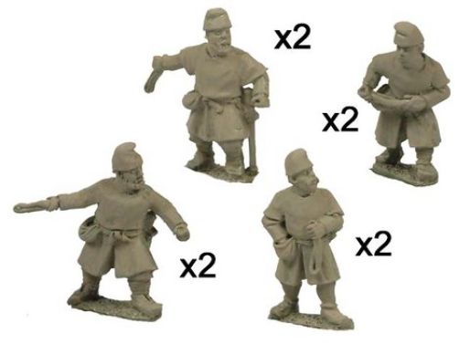 Dark Ages > Saxons DAS002 - Saxon Fyrd with Slings
