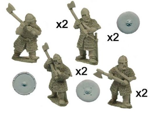 Dark Ages > Saxons DAS005 - Saxon Huscarls with Axes