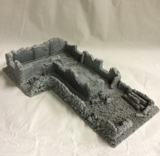 JAVIS - BZB17 - Large Derelict Building - Type 17 - 25/28mm