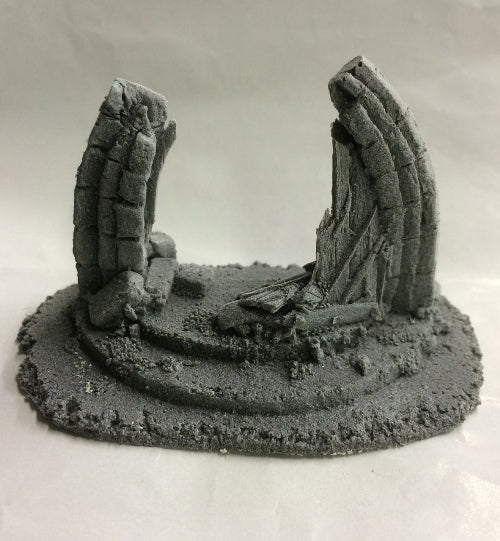 JAVIS - BZB3 - Damaged Church Arch 80mm x 50mm - 25/28mm