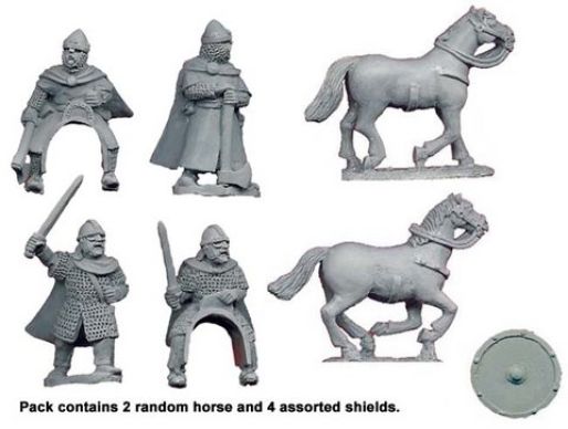 Dark Ages > Saxons DAS010 - Saxon Personalities Harold & Tostig Godwinson