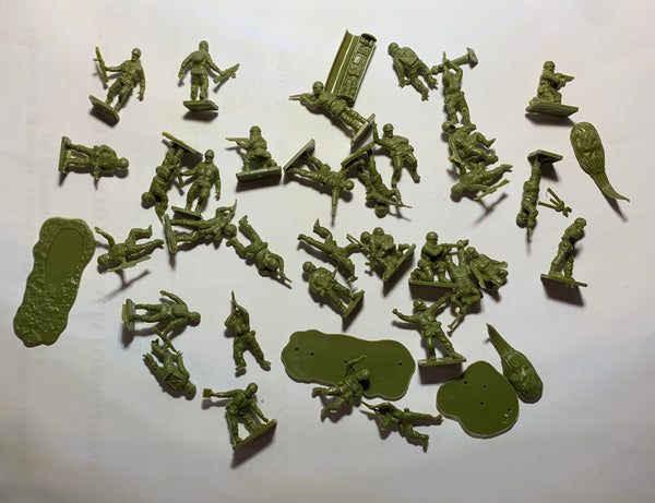 Airfix 1/72 S23 WW2 - Paras Anglais - Maquette Boîte Type 1 - Réf 40701