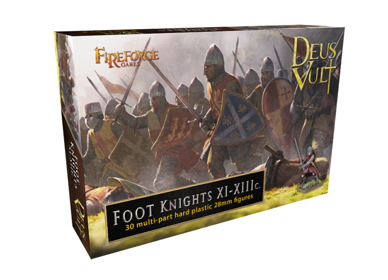Fireforge - DVWA05-BS - Foot Knights XI-XIIIc. - 28mm