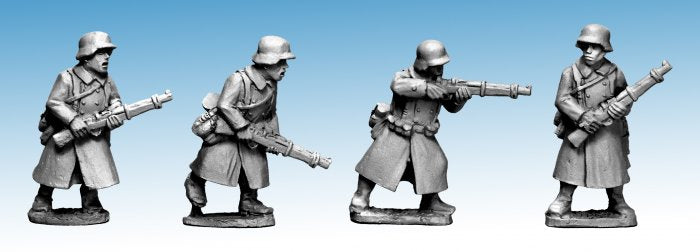 German Pak40 75mm AT Gun & 3 crew. Supplied unpainted. The painted example was kindly supplied by Tom Weiss CODE:C&M