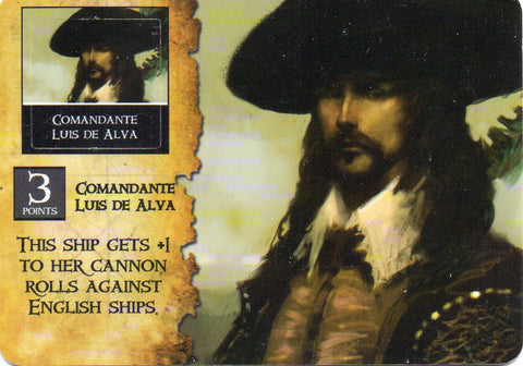 Wizkids Pirates - Comandante Luis de Alva - SC002