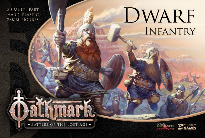 Dwarf infantry - 28mm - Oathmark - OAKP101