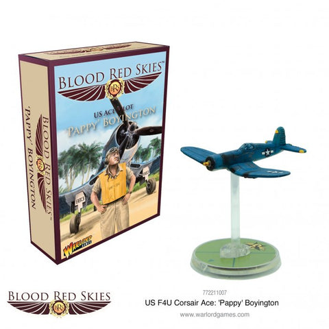 Warlord Games > Blood Red Skies > Blood Red Skies  772211007 - F4U Corsair Ace: 'Pappy' Boyington