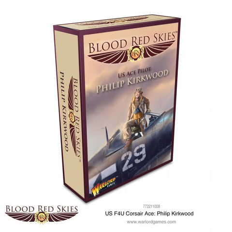 Warlord Games > Blood Red Skies > Blood Red Skies  772211008 - F4U Corsair Ace: Philip Kirkwood