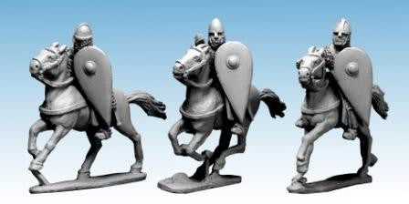 Dark Ages > Normans DAN100 - Norman Knights in Chainmail with Spears I