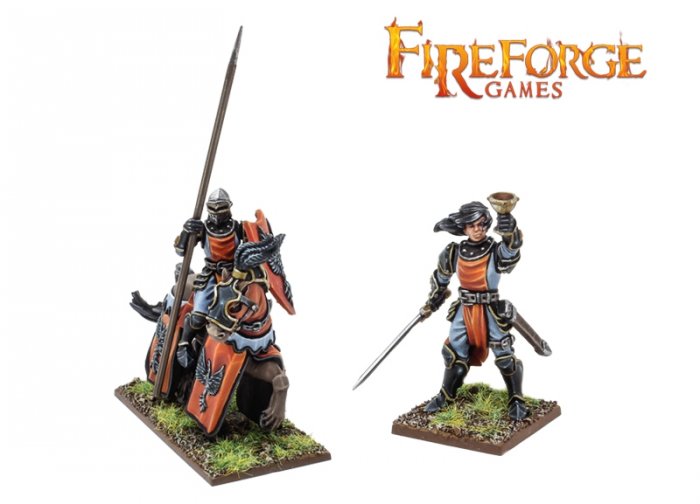 Fireforge Games - FWALCH03 - Forgotten World - Albion - Lady Ravenclaw - 28mm