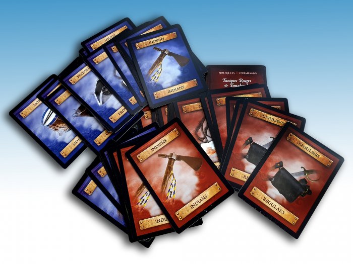 Muskets & Tomahawks MTRTCARD - Redcoats & Tomahawks Card Deck