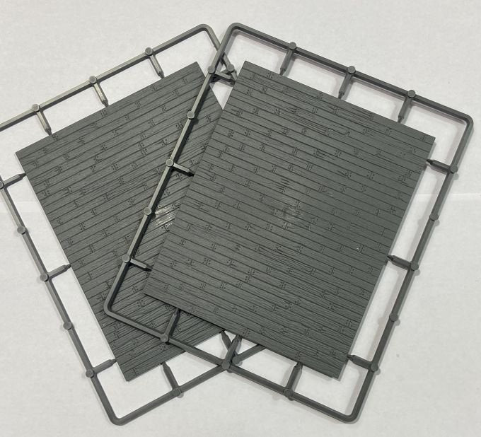 Renedra - RNWOODPLANK - Wooden Plank Bases (2 in pack) - 135mm x 110mm