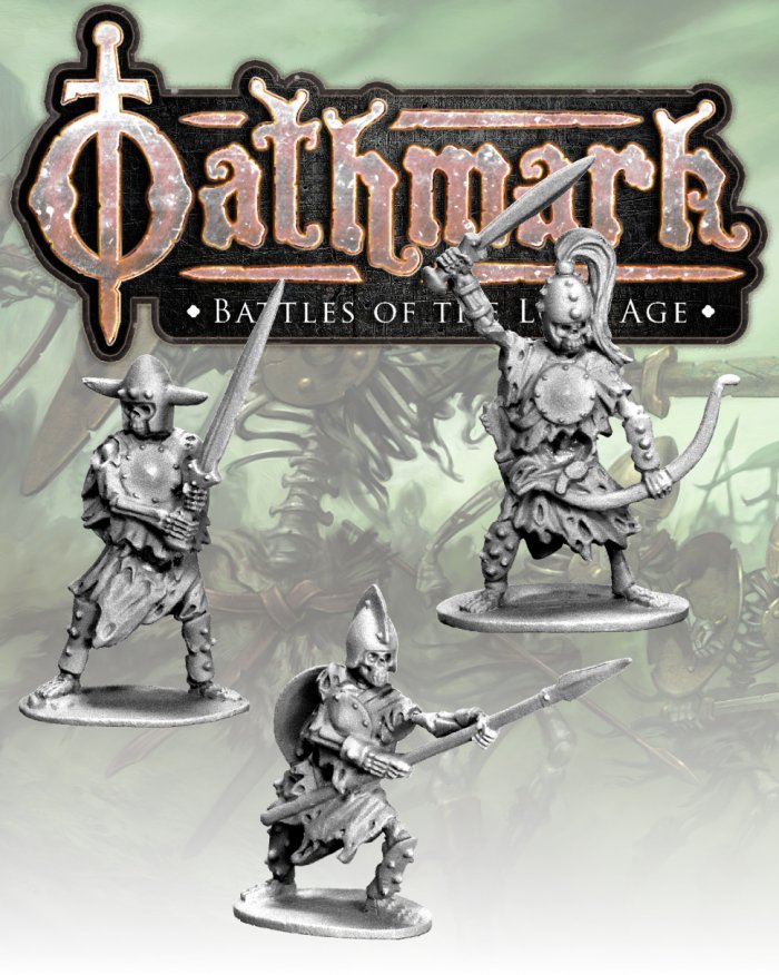 Oathmark - OAK502 - Skeleton Champions - 28mm